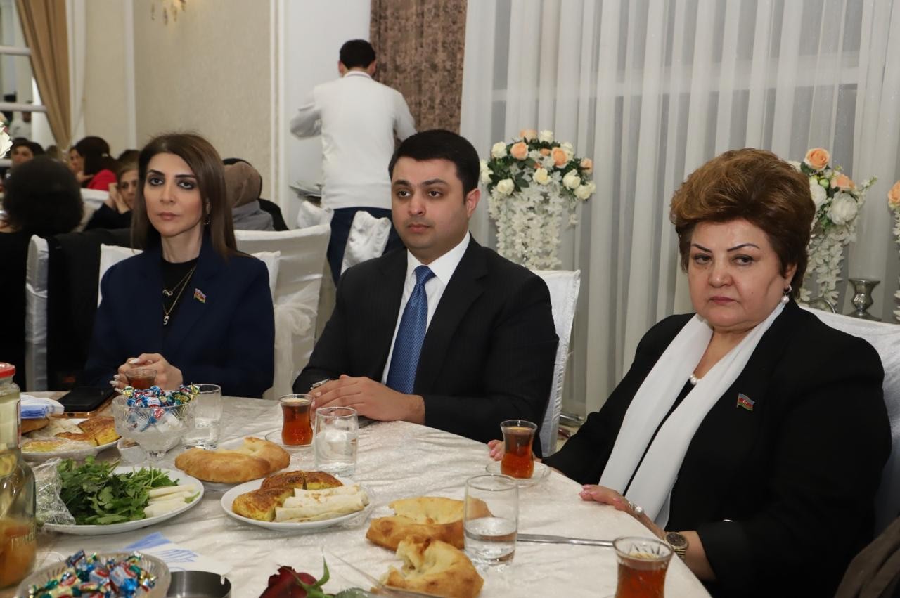 Neftçalada Qadınlar günü qeyd olunub, iftar süfrəsi açılıb - FOTOLAR